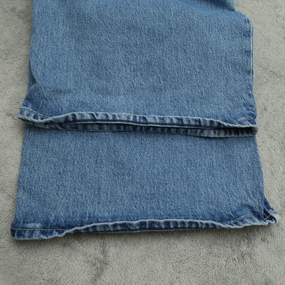 Free Assembly Jeans Women's Size 16 Super High-Rise Wide-Leg Denim 32" Inseam - Picture 14 of 16